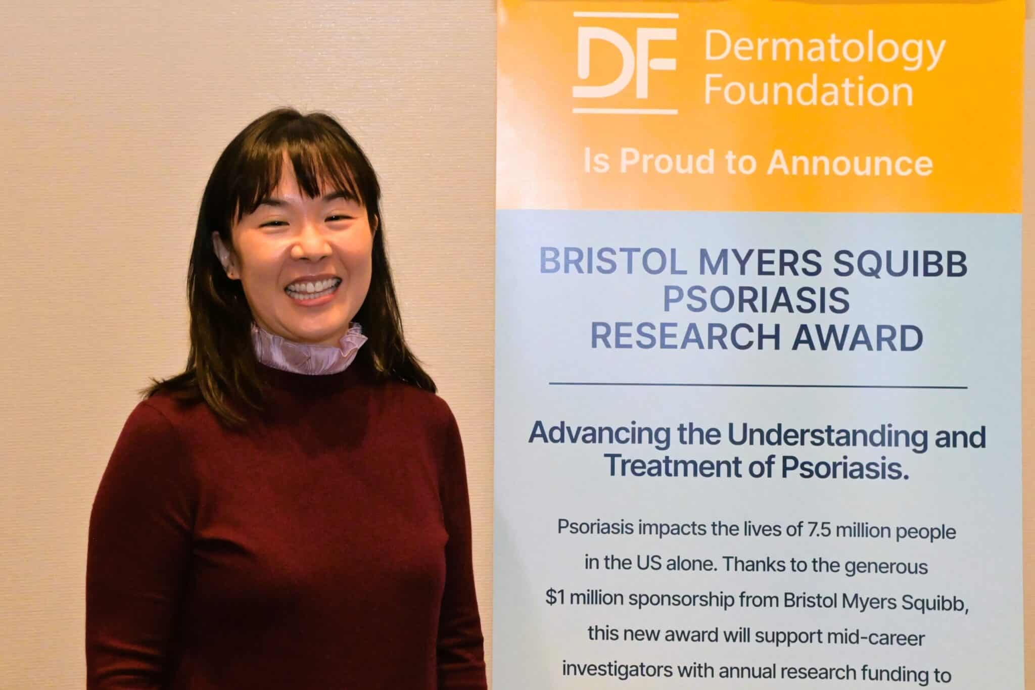 First BMS Psoriasis Research Award Recipient Named - Dermatology Foundation