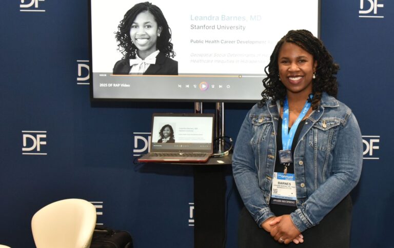 Dr. Leandra Barnes received a 2025 DF Public Health Career Development Award.