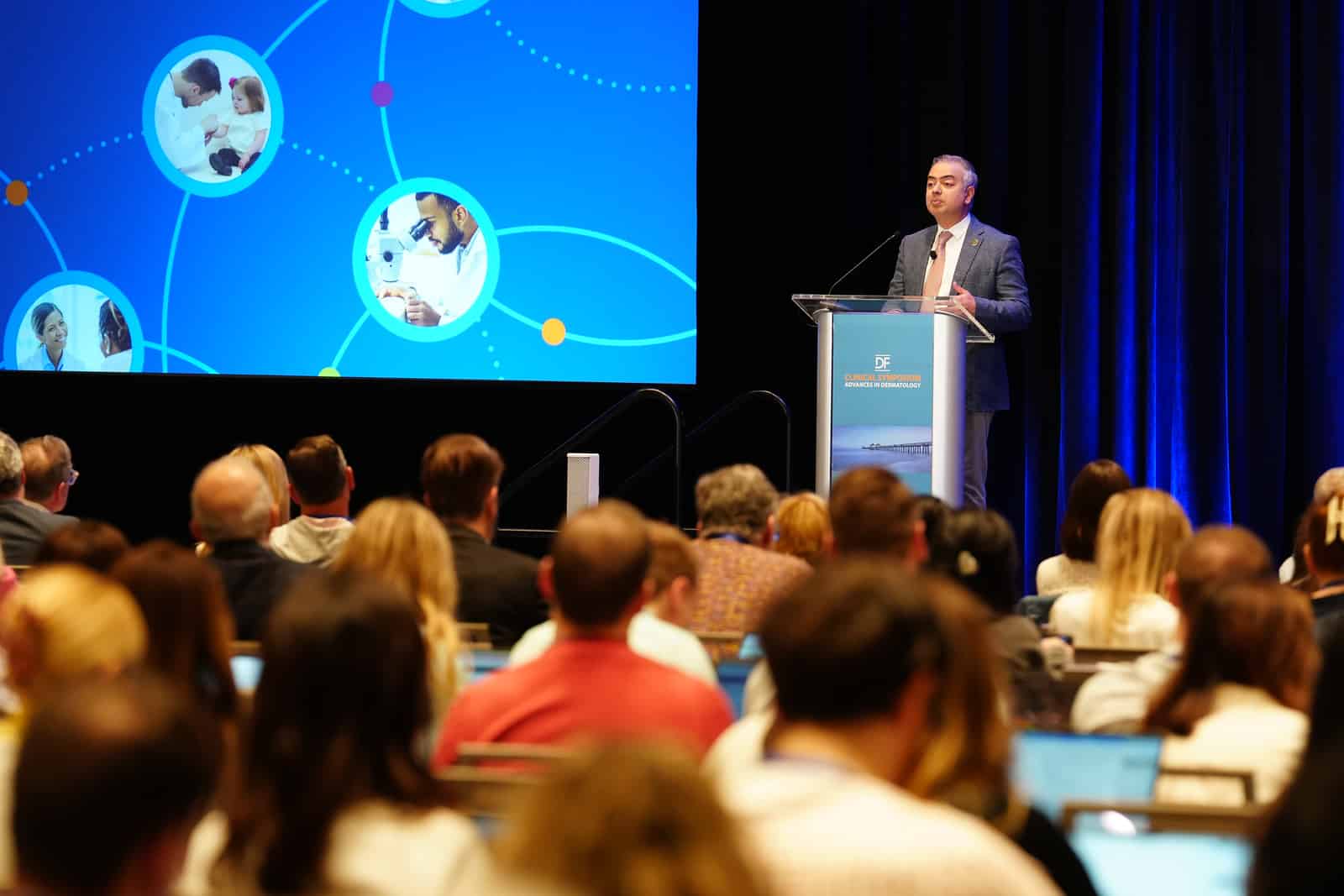 Seemal R. Desai, MD at the 2025 DF Clinical Symposium.